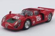 BEST MODEL 1/43 アルファロメオ 33.2 タルガフローリオ 1968 #186 Ignazio Giunti / Nanni Galli