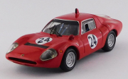 BEST MODEL 1/43 アバルト 1300 OT トレント ボンドーネ 1968 #24 Karl Federhofer 優勝車