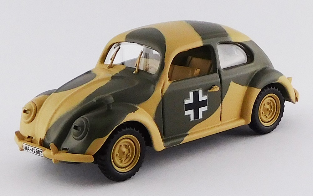 RIO 1/43 フォルクスワーゲン ビートル ドイツ軍仕様 アフリカ