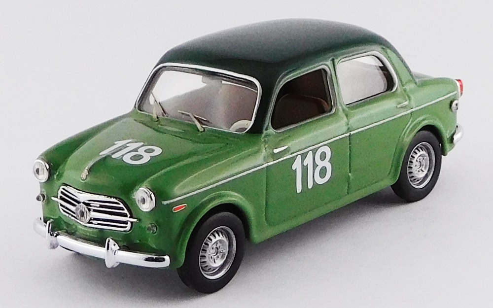RIO 1/43 フィアット 1100/103 TV ミッレミリア 1955 #118 Mandrini/Bertossi