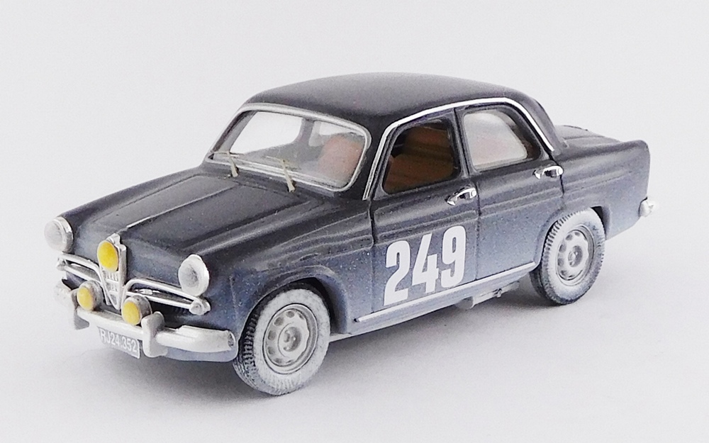 RIO 1/43 アルファロメオ ジュリエッタ ベルリナ モンテカルロラリー 1963 #249 Nielsen/Henriksen