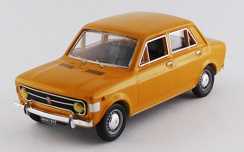 RIO 1/43 フィアット 128 ４ドア 1969 イエロー ポジターノ(オレンジ）