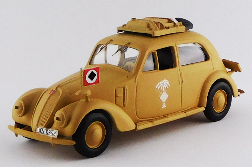 RIO 1/43 フィアット 1500 ドイツ軍 アフリカ仕様 1941