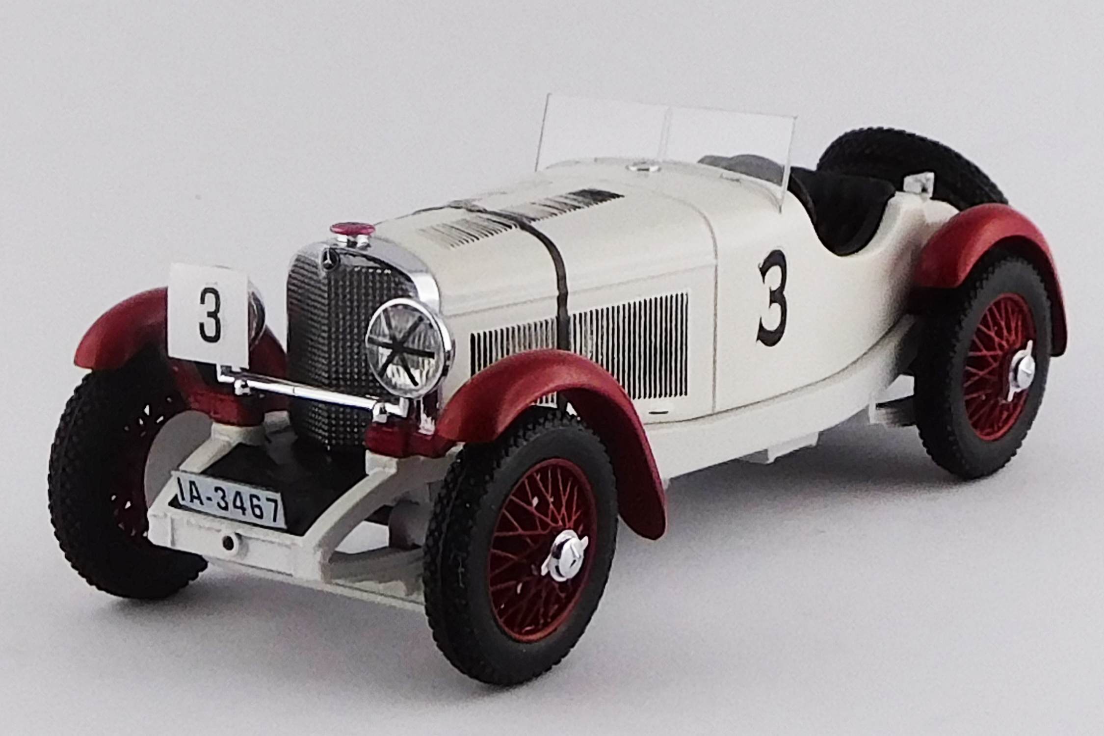 RIO 1/43 メルセデス ベンツ SSK アイリッシュ GP エアランカップ 1930  #3 R.Caracciola 優勝車