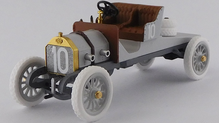 RIO 1/43 イターラ 35/40 HP タルガフローリオ 1906 #10 Ettore Grazian