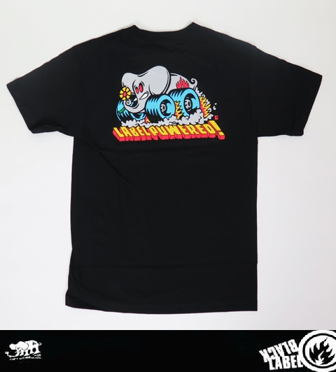 BLACK  LABEL 【ブラックレーベル】　Tシャツ/2　ブラック/Ｓサイズ