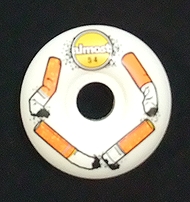 almost　【オルモスト】　スケートボード【ウィール】　54mm　TABACCO