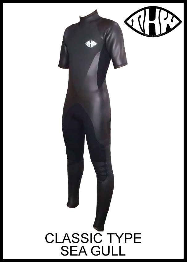 【送料無料　】thw wetsuits　シーガル/バックジップ　【クラシックタイプ/ウェットスーツ】　レディースあります