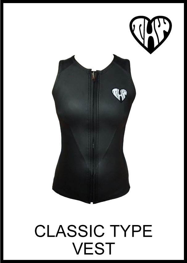 Thw Wetsuits フロントジップベスト クラシックタイプ 神戸のサーフショップ ｓｕｎset ｓｕｒｆ 通販サイト