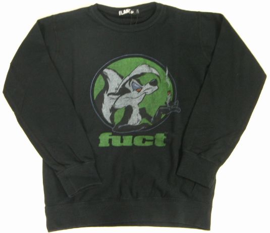 【fuct】ファクト　【トレーナー】　ブラック/130cm　FOX　