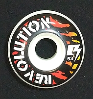 REVOLUTION　【レボリューション】　スケートボード【ウィール】　53mm