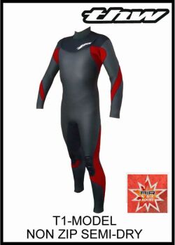 国内最強起毛素材 エアフレイム仕様　【送料無料】　セミドライ5×3mm/ノンファスナー　Ｔ１-MODEL