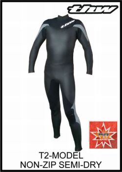 国内最強起毛素材 エアフレイム仕様　【送料無料】　セミドライ5×3mm/ノンファスナー　Ｔ２-MODEL