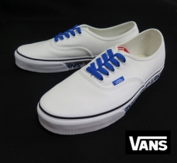 【VANS】　AUTHENTIC  SKETCH SIDEWALL/WHITE  　26.5ｃｍ/US8.5