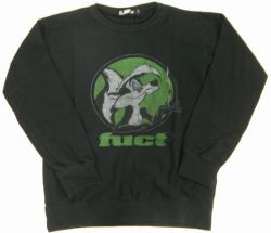 【fuct】ファクト　【トレーナー】　ブラック/130cm　FOX　