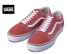 【VANS】　OLD SKOOL    Ｆａｄｅｄ Rose/True White　
