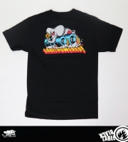 BLACK  LABEL 【ブラックレーベル】　Tシャツ/2　ブラック/Ｓサイズ