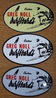 GREG NOLL　SURFBORDS（グレッグノール　サーフボード）　ステッカー