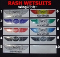 【RASH Wetsuits】ラッシュ ウェットスーツ　【ステッカー】　005/Lサイズ