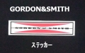 GORDON＆SMITH （ゴードン＆スミス）　ステッカー