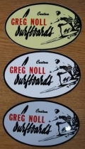 GREG NOLL SURFBORDS（グレッグノール サーフボード） ステッカー