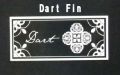 Dart Fin（ダートフィン）　ステッカー　　