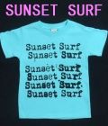ＳＵＮＳＥＴ　ＳＵＲＦ　【サンセットサーフ】　オリジナルＴシャツ　子供用