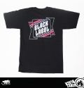 BLACK  LABEL 【ブラックレーベル】　Tシャツ/3　ブラック/Ｓサイズ