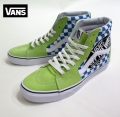 【VANS】　SK8_HI  SHARP GREEN/WHT 　26.5ｃｍ/US8.5