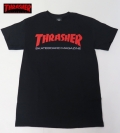 【THRASHER/スラッシャー】 Tシャツ/SKATE MAG　ブラック/Sサイズ