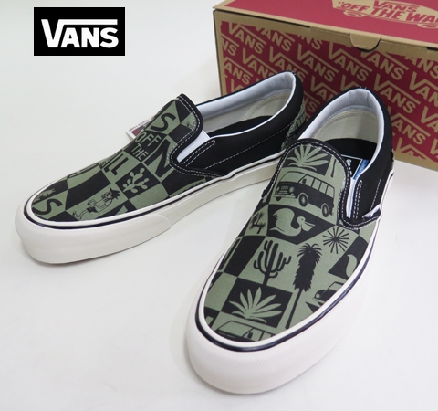【VANS】　CLASSIC SLIPON　SURFLINE　HANAI YUSUKEコラボ　　26.5ｃｍ/US8.5
