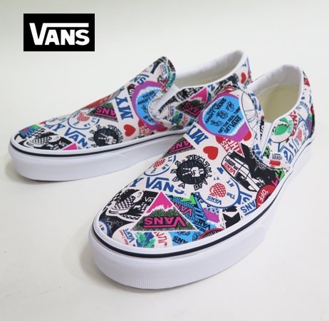 【VANS】　SLIPON  MASH UP STICKERS　26.5ｃｍ/US8.5