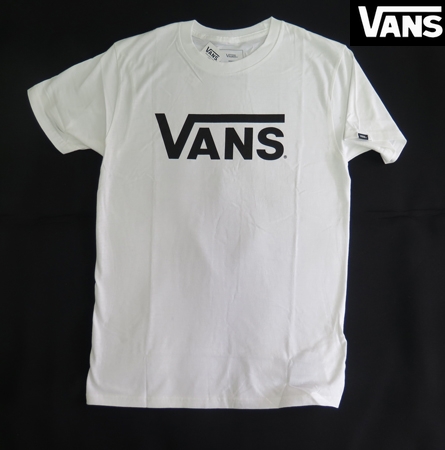 【VANS】 Tシャツ　CLASSIC　FIT/ WHITE　USA企画商品