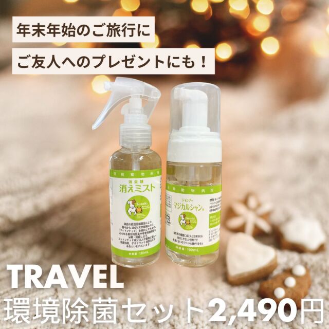 トラベル用 環境除菌セット