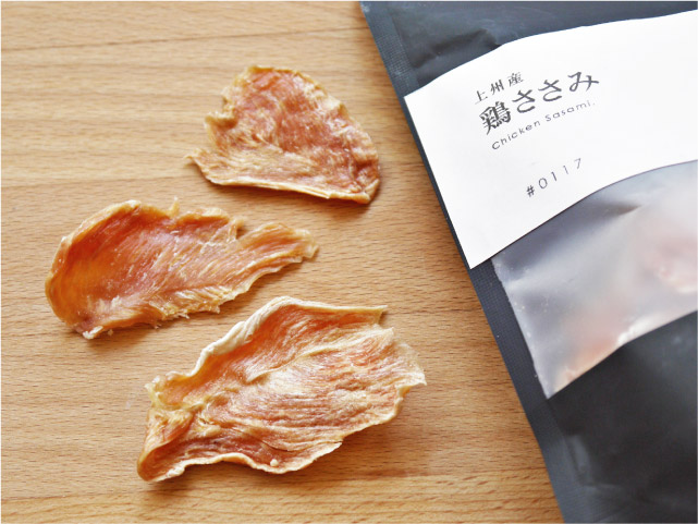 D W コンシェルマルシェ 上州産 極薄 鶏ささみチップス プレミアム オーガニックドッグフードの通販 スーパードッグス