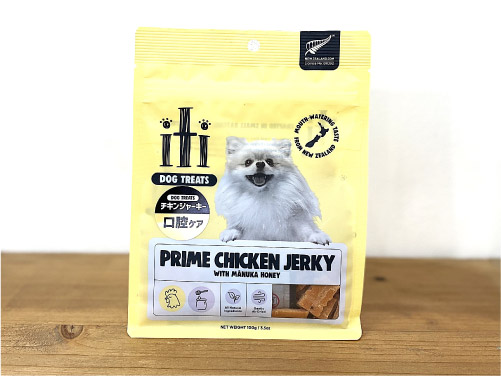 iti イティ ドッグトリーツ チキンジャーキー 口腔ケア