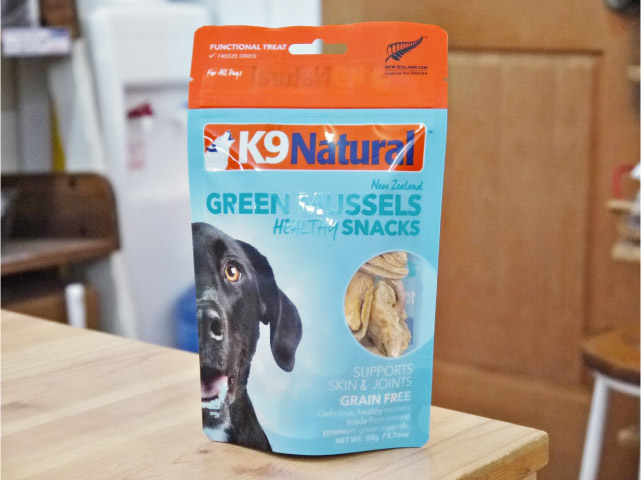 K9ナチュラル フリーズドライ グリーン・マッスル（緑イ貝） 50g