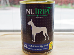 NUTRIPE ニュートライプ　ラム＆グリーンラムトライプ 390g