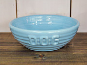 ＢＡＵＥＲ　ＰＯＴＴＥＲＹ（バウアー ポテリー)　MONTEREY DOG BOWL　パウダーブルー