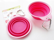 Ｐｏｐｗａｒｅ ポップウェア　ぺたんこボウル　ピンク　Ｓサイズ