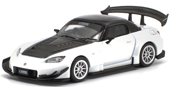 ★予約品★ WorksModel 1/64 アミューズ S2000 GT1 Turbo （ホワイト）