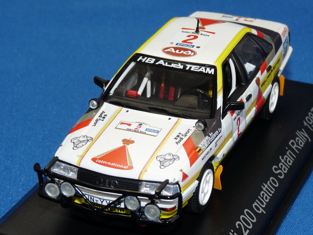 ノレブ 1/43 アウディ 200 クアトロ 1987 サファリ・ラリー No.2