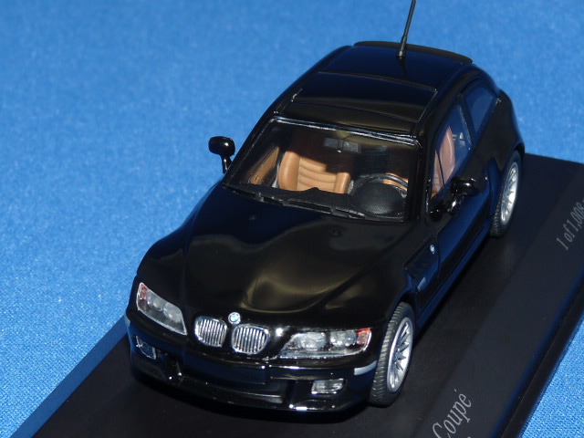 ミニチャンプス 1/43 BMW Z3 クーペ 2001 （ブラックメタ）
