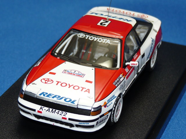 hpi-racing 1/43 トヨタ セリカ GT-Four ツール・ド・コルス 1991 No.2