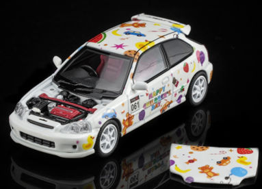 ★予約品★ MotorHelix 1/64 ホンダ シビック Type R (EK9) Children's Day