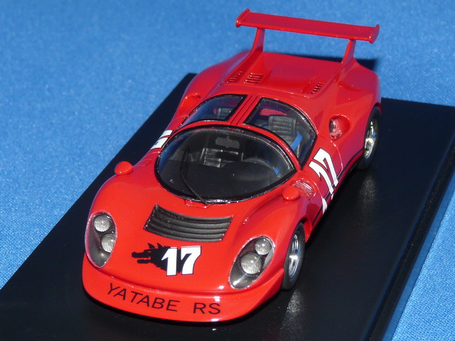 京商 1/43 サーキットの狼 YATABE RS No.17 （流石島レース仕様）