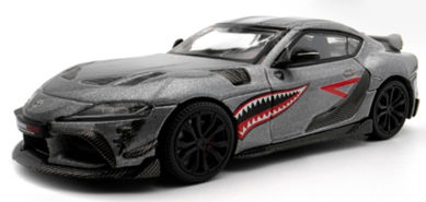 ★予約品★ WorksModel 1/64 DarwinPro Supra （カーボングレー）