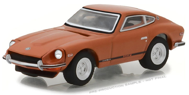 グリーンライト (TokyoTorque Series1) 1/64 ダットサン 240Z 1971 （918 オレンジ）