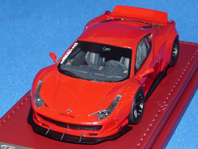 LibertyWalk 1/43 LB★WORKS 458 （LB レッド）