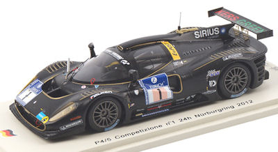 スパーク （ドイツ向特注） 1/43 フェラーリ P4/5 コンペティツィオーネ 2012 24h ニュル No.1 限定1500台